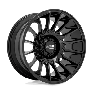 Moto Metal MO807 Gloss Black 22x12 -44 8x170mm 125.1mm - Wheelwiz