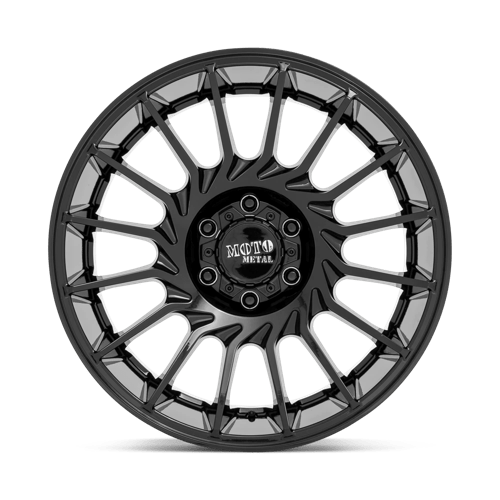 Moto Metal MO807 Gloss Black 20x10 -18 8x180mm 124.2mm - Wheelwiz