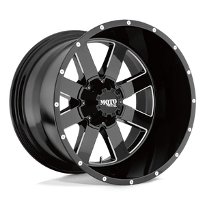 Moto Metal MO962 Gloss Black Milled 18x9 0 8x180mm 124.2mm - WheelWiz