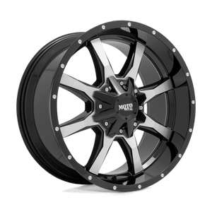 Moto Metal MO970 Gloss Black W/ Machined Face 18x9 +18 6x135|6x139.7mm 106.1mm - Wheelwiz