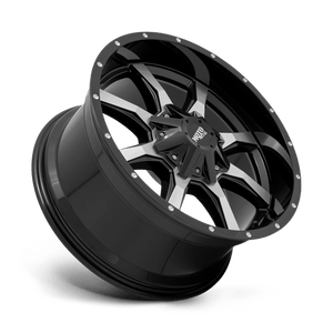 Moto Metal MO970 Gloss Black Machined 20x9 +18 6x135|6x139.7mm 106.3mm - Wheelwiz