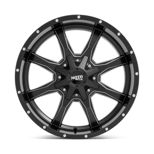 Moto Metal MO970 Semi Gloss Black Milled 20x10 -24 5x127|5x139.7mm 78.1mm - Wheelwiz