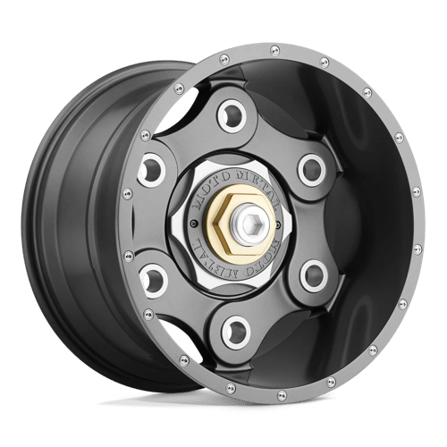 Moto Metal MO977 LINK Gun Metal 20x9 +25 6x135|6x139.7mm 106.1mm - Wheelwiz
