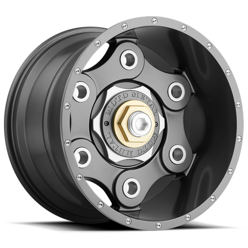 Moto Metal MO977 LINK Gun Metal 20x9 +25 Custom 72.6mm - Wheelwiz