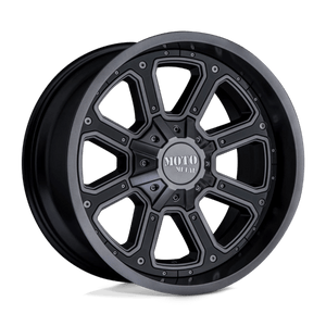 Moto Metal MO984 SHIFT Matte Gray Gloss Black Inserts 20x9 +18 6x120|6x139.7mm 78.1mm - WheelWiz