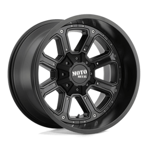 Moto Metal MO984 SHIFT Matte Black Gloss Black Inserts 20x12 -44 6x135|6x139.7mm 106.1mm - WheelWiz