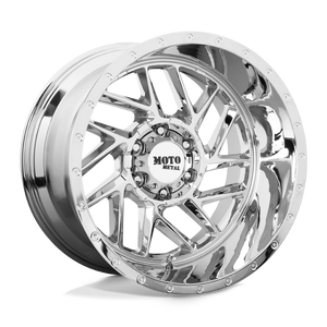 Moto Metal MO985 BREAKOUT Chrome 22x10 -18 5x139.7mm 78.1mm - WheelWiz