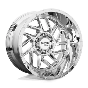 Moto Metal MO985 BREAKOUT Chrome 20x9 +18 6x120mm 66.9mm - WheelWiz