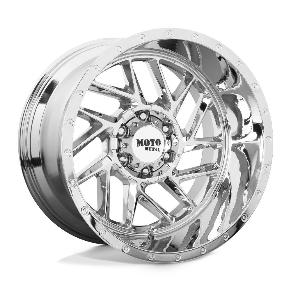 Moto Metal MO985 BREAKOUT Chrome 20x9 +18 5x150mm 110.1mm - WheelWiz