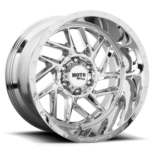 Moto Metal MO985 BREAKOUT Chrome 20x9 +18 6x139.7mm 106.1mm