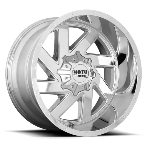 Moto Metal MO988 MELEE Chrome 22x10 -18 5x127|5x139.7mm 78.1mm - WheelWiz