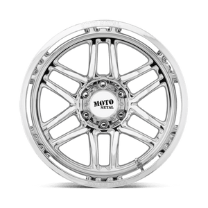 Moto Metal MO992 FOLSOM Chrome 20x12 -44 8x165.1mm 125.1mm - WheelWiz