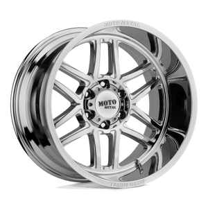 Moto Metal MO992 FOLSOM Chrome 22x10 -18 8x170mm 125.1mm - WheelWiz