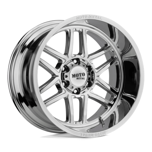 Moto Metal MO992 FOLSOM Chrome 24x14 -76 8x165.1mm 125.1mm - WheelWiz