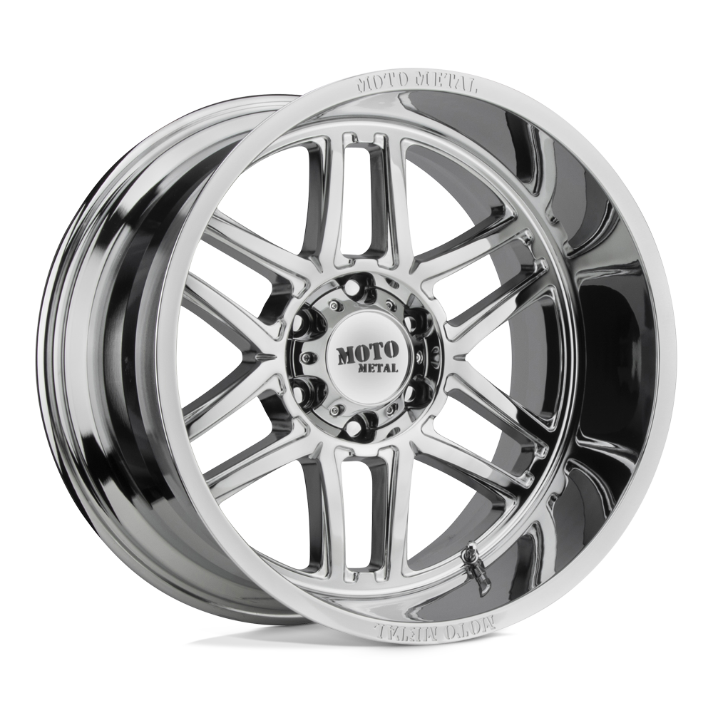 Moto Metal MO992 FOLSOM Chrome 22x12 -44 8x170mm 125.1mm - WheelWiz