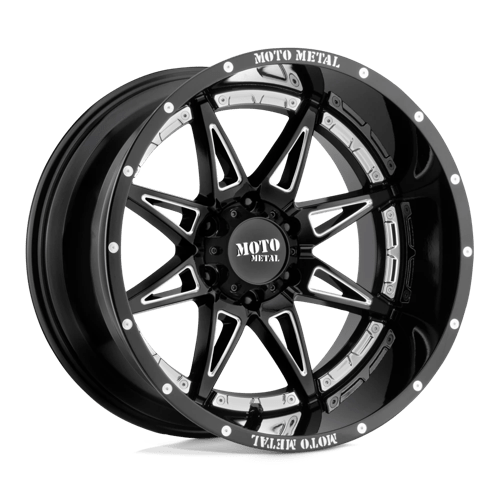 Moto Metal MO993 HYDRA Gloss Black Milled 20x9 00 5x127mm 78.1mm - WheelWiz