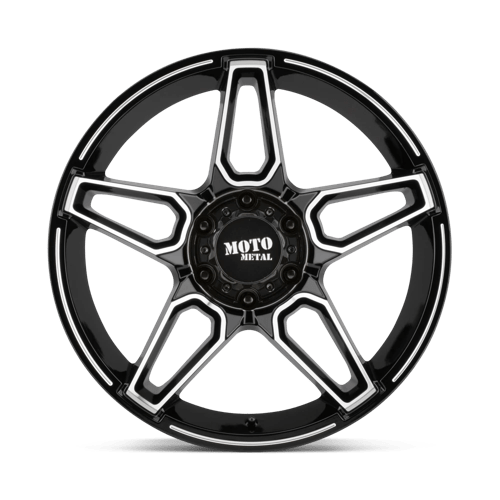 Moto Metal MO994 FANG Gloss Black Machined 20x9 00 5x139.7mm 78.1mm - WheelWiz