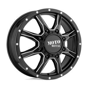 Moto Metal MO995 Satin Black Milled 20x8.25 +127 8x165.1mm 121.5mm - Wheelwiz