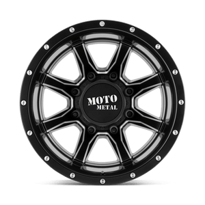 Moto Metal MO995 Satin Black Milled - Rear 20x8.25 -198 8x200mm 142mm - WheelWiz