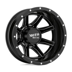 Moto Metal MO995 Satin Black Milled - Rear 20x8.25 -198 8x165.1mm 117mm - WheelWiz