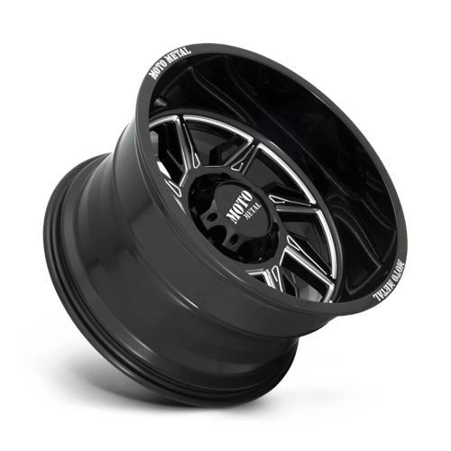 Moto Metal MO997 HURRICANE Gloss Black Milled - Left 20x10 -18 6x135mm 87.1mm - Wheelwiz