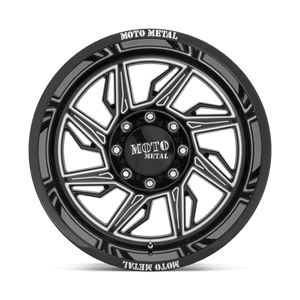 Moto Metal MO997 HURRICANE Gloss Black Milled - Left 20x10 -18 6x139.7mm 106.1mm - Wheelwiz
