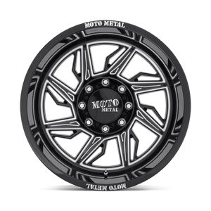 Moto Metal MO997 HURRICANE Gloss Black Milled - Left 20x10 -18 6x135mm 87.1mm - Wheelwiz