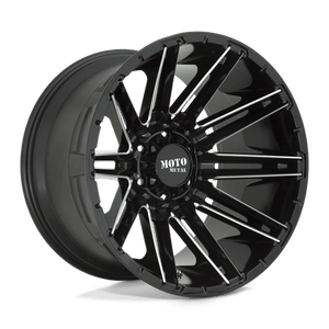 Moto Metal MO998 KRAKEN Gloss Black Milled 20x9 -18 6x120mm 66.9mm - Wheelwiz
