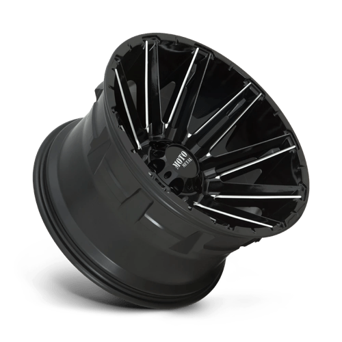 Moto Metal MO998 KRAKEN Gloss Black Milled 20x10 -18 8x180mm 124.2mm - Wheelwiz