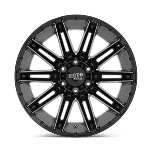 Moto Metal MO998 KRAKEN Gloss Black Milled 20x12 -44 6x139.7mm 106.1mm - Wheelwiz