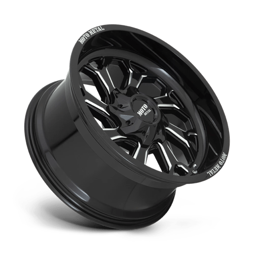 Moto Metal MO999 Gloss Black Milled 20x10 -18 5x127|5x139.7mm 78.1mm - Wheelwiz