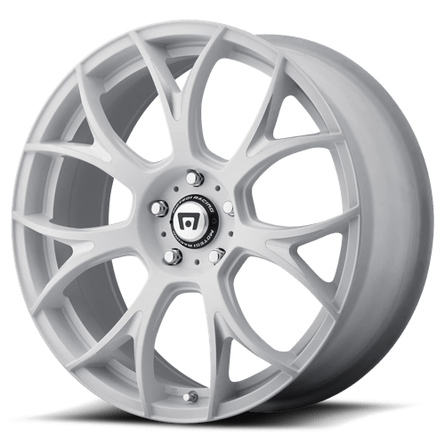 Motegi MR126 Matte White W/ Milled Accents 20x10 +32 Custom 57.1mm - Wheelwiz