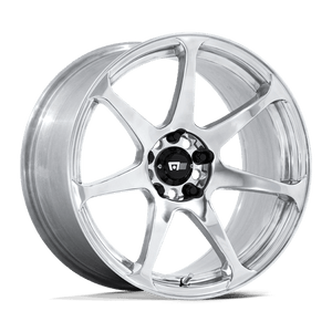 Motegi MR154 BATTLE Polished 17x8 +30 5x100mm 72.6mm - Wheelwiz