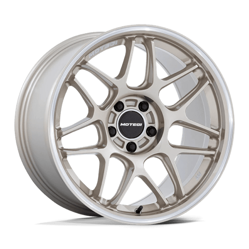 Motegi MR158 TSUBAKI Motorsport Gold W Machined Lip 18x10.5 +35
