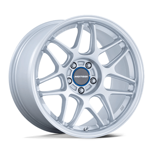 Motegi MR158 TSUBAKI Hyper Silver W/ Machined Lip 18x9.5 +40 5x114.3mm 72.6mm