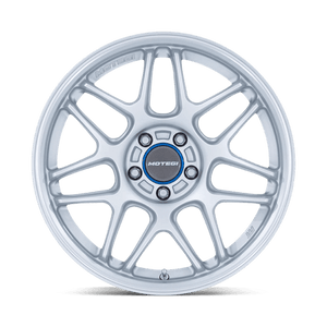 Motegi MR158 TSUBAKI Hyper Silver W/ Machined Lip 18x8.5 +42 5x108mm 63.4mm - Wheelwiz
