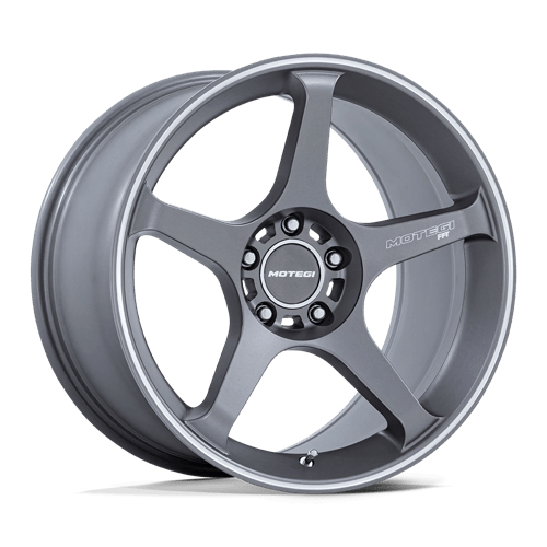Motegi MR159 BATTLE V Gunzilla W Machined Lip Stripe 18x10.5 +35 5x120mm 74.1mm