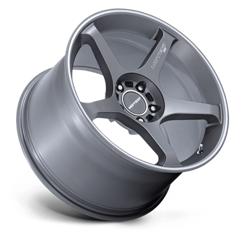 Motegi MR159 BATTLE V Gunzilla W Machined Lip Stripe 18x9.5 +38
