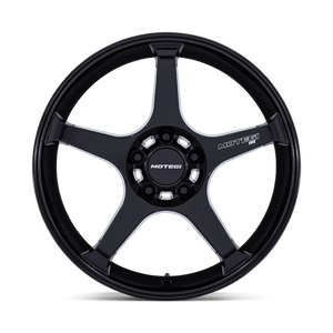 Motegi MR159 BATTLE V Blackbird Metallic 17x8.5 +30 5x100mm 56.2mm - Wheelwiz
