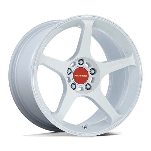 Motegi MR159 BATTLE V Matsuri White Pearl Mach Lip 18x10.5 +35 5x120mm 74.1mm