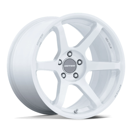 Motegi MR160 BATTLE VI Matsuri White Pearl 18x8.5 +30 4x114.3mm 72.6mm - Wheelwiz