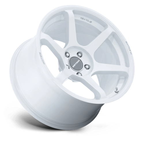 Motegi MR160 BATTLE VI Matsuri White Pearl 18x9.5 0 5x114.3mm 72.6mm - Wheelwiz