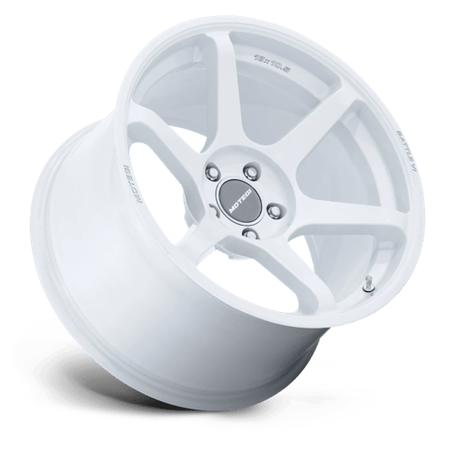 Motegi MR160 BATTLE VI Matsuri White Pearl 18x8.5 +30 5x100mm 56.2mm - Wheelwiz