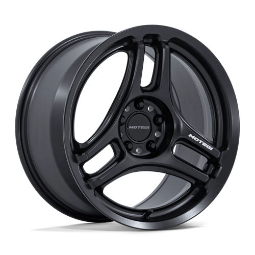 Motegi MR161 KOJIN Matte Black 18x10.5 +25 5x120mm 74.1mm - Wheelwiz