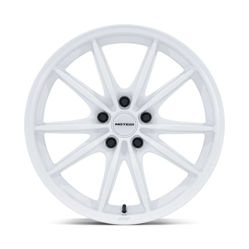 Motegi MR162 ZENTOKU Gloss White 18x9.5 +35 5x114.3mm 72.6mm - Wheelwiz