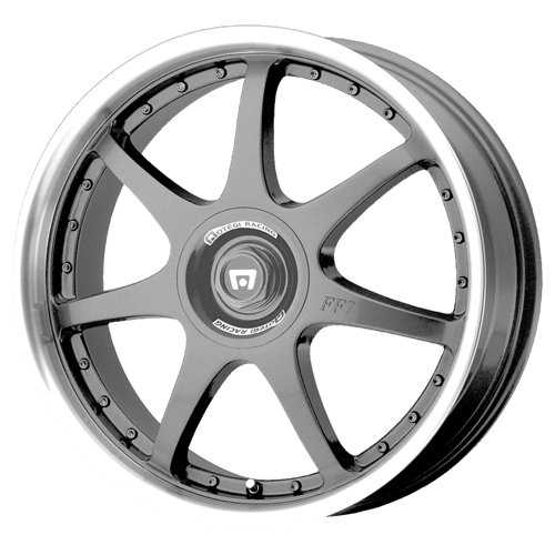Motegi MR2371 FF7 Gun Metal 16x7 +42 5x100|5x114.3mm 72.6mm - Wheelwiz