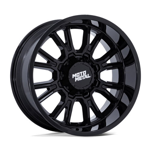 Moto Metal MO810 LEGACY Gloss Black 20x9 +20 5x139.7|5x150mm 110.1mm - Wheelwiz