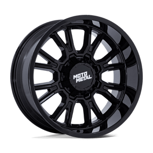 Moto Metal MO810 LEGACY Gloss Black 17x9 +1 Custom 78.1mm - Wheelwiz