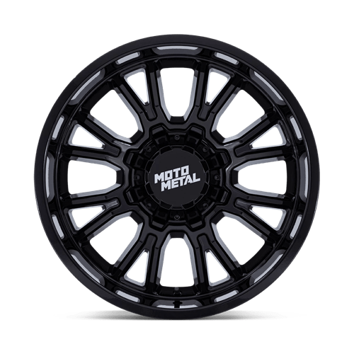 Moto Metal MO810 LEGACY Gloss Black 20x9 +20 6x120|6x139.7mm 78.1mm
