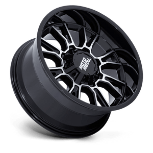 Moto Metal MO810 LEGACY Gloss Black Machined 17x9 +1 6x135|6x139.7mm 106.1mm - Wheelwiz